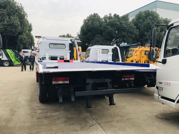 國六東風(fēng)凱普特一拖二清障車(黃牌)