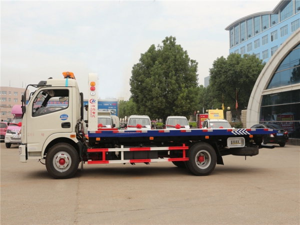 國六東風(fēng)凱普特一拖二清障車(黃牌)