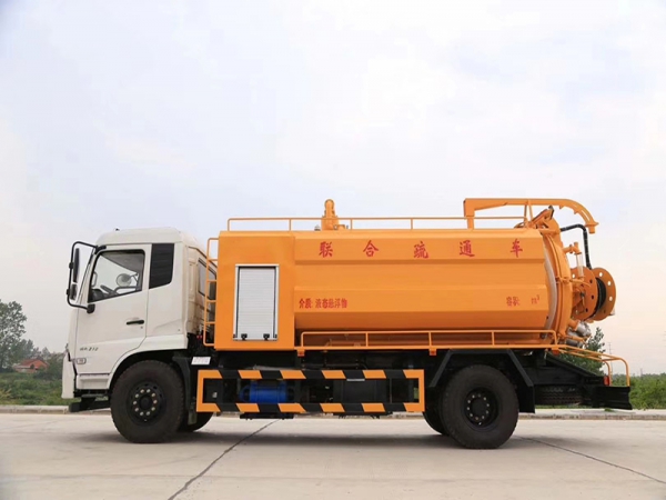 東風天錦12方清洗吸污 聯合疏通車