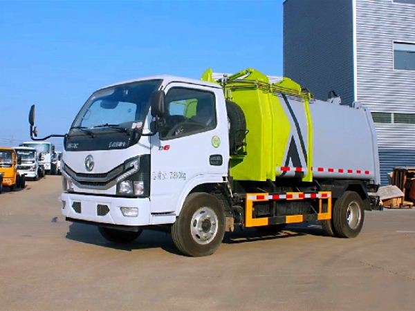 程力威牌CLW5071ZZZ6型自裝卸式垃圾車