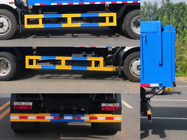 東風多利卡國六8方自卸式垃圾車