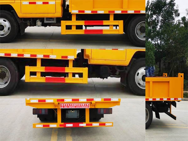 江鈴順達(dá)國六雙排藍(lán)牌自卸式垃圾車