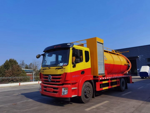 東風(fēng)錦程15方清洗吸污車