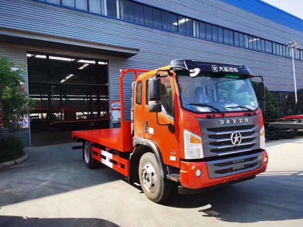 大運平板拖車無爬梯